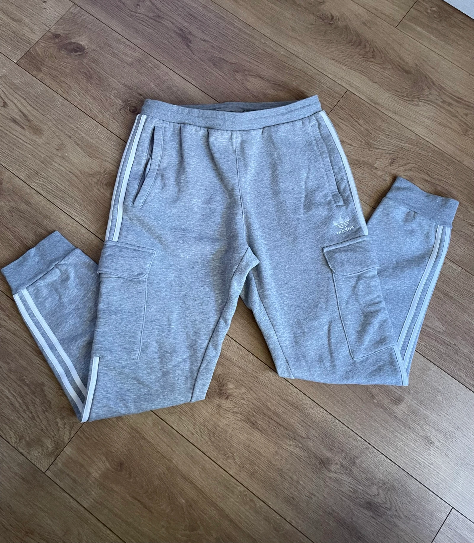 Calça cinza algodão Adidas Originals – photo 8